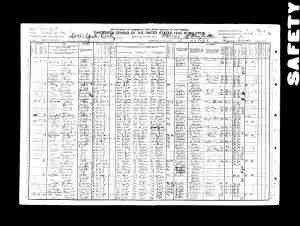 1910 United States Census - William Latchford